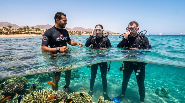 Padi Open water Course in sharmelseikh